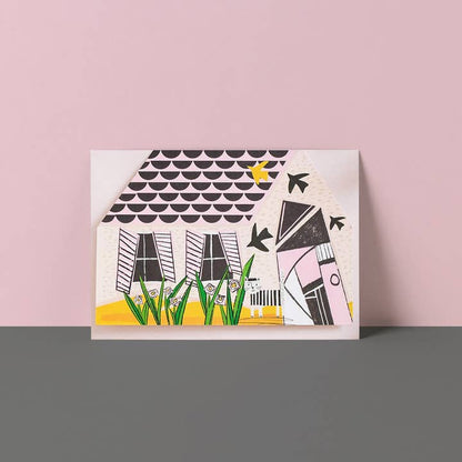 Pablo Picatso cut out house card