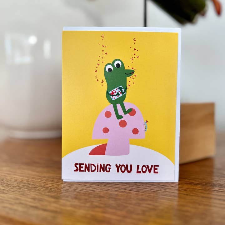 Sending You Love Card