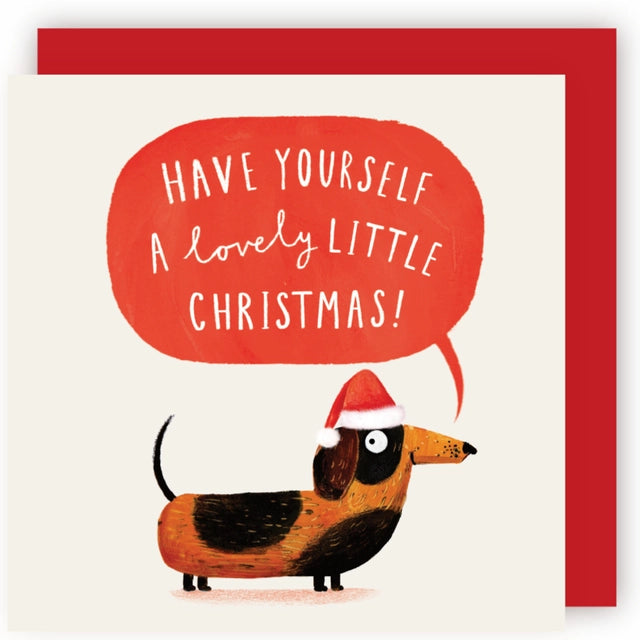 Christmas Puppy Christmas Card