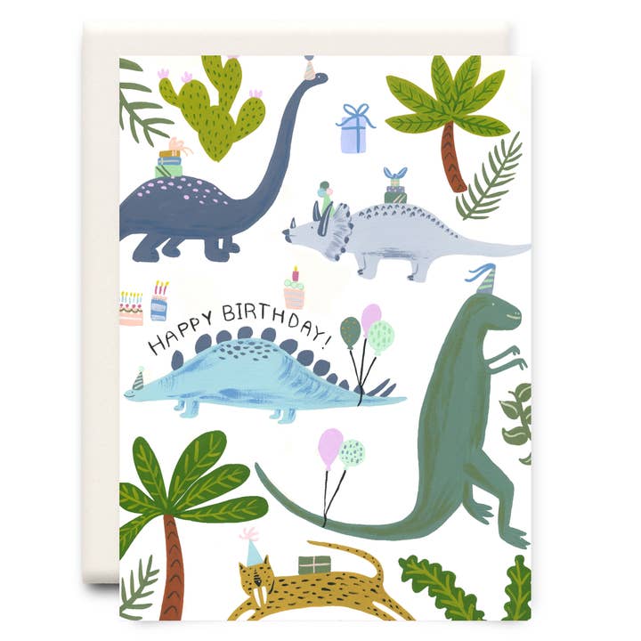 Dino Birthday Card