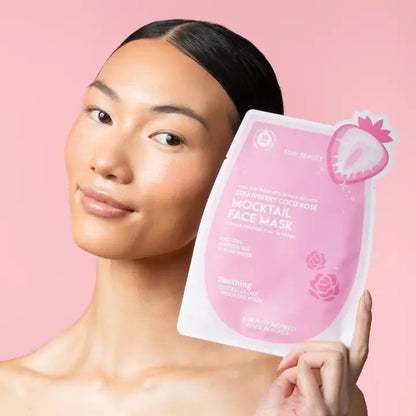 Strawberry Coco Rose Soothing Biocellulose Mocktail Mask