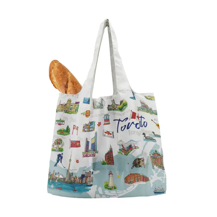Toronto Ontario Foldable Bag