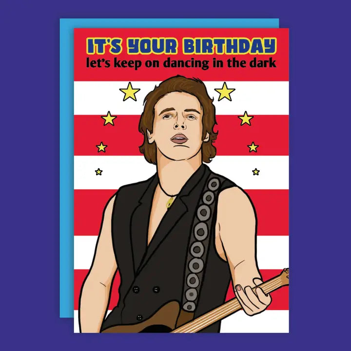 Dancing in The Dark Birthday Greeting Card