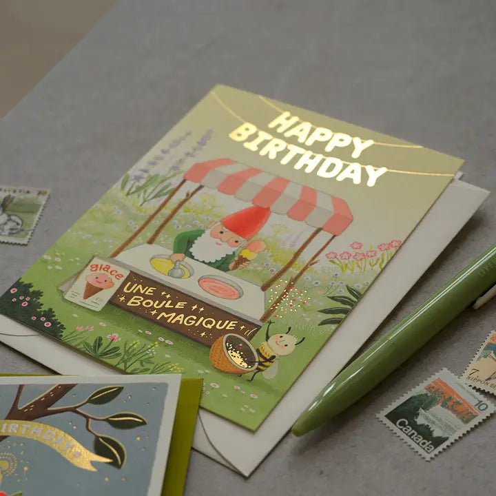 Magic Scoops Birthday Greeting Card