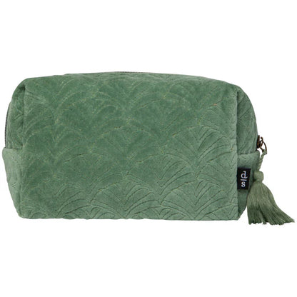 Jade Quilted Cosm Bag