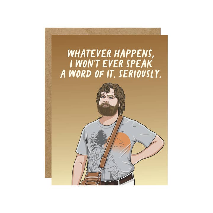 Hangover Pop Culture Card