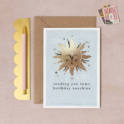 Sending Sunshine Birthday Card