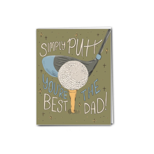 Golf Father's Day Card