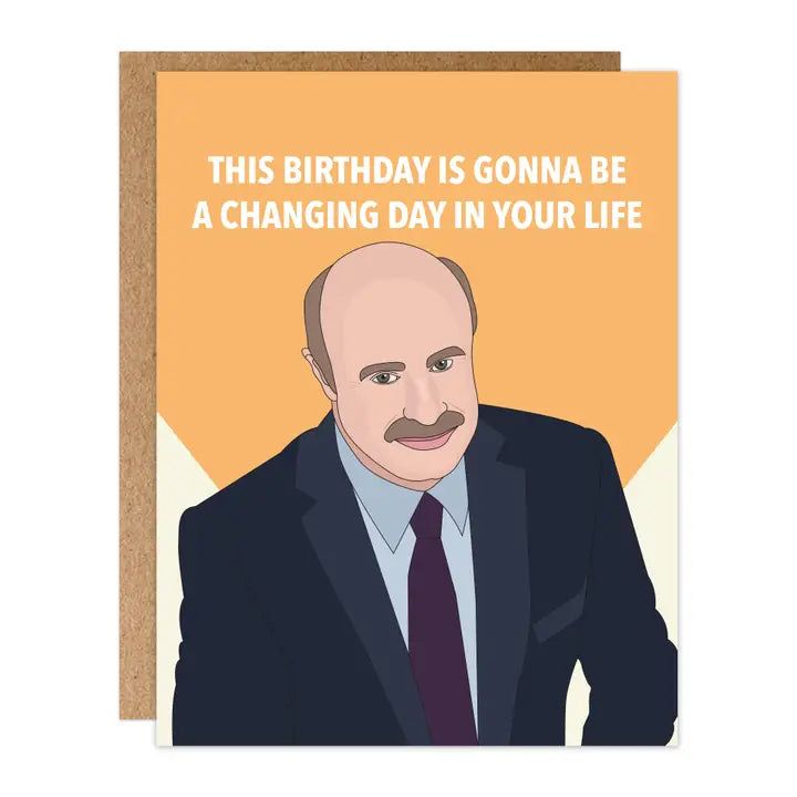 Dr. Phil Birthday Card