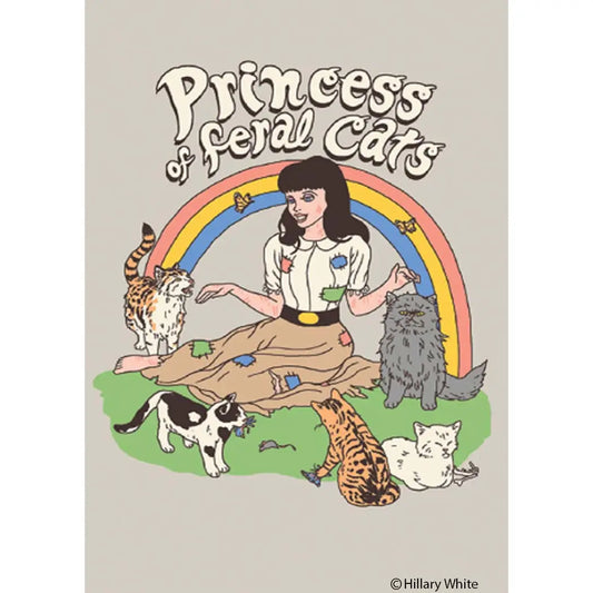 Princess Of Feral Cats Magnet