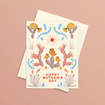 Desert Folk Mother's Day Greeting Card