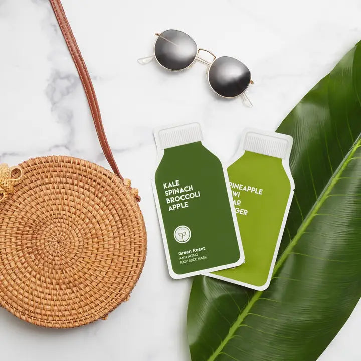 Green Reset Anti-Aging Raw Juice Sheet Mask