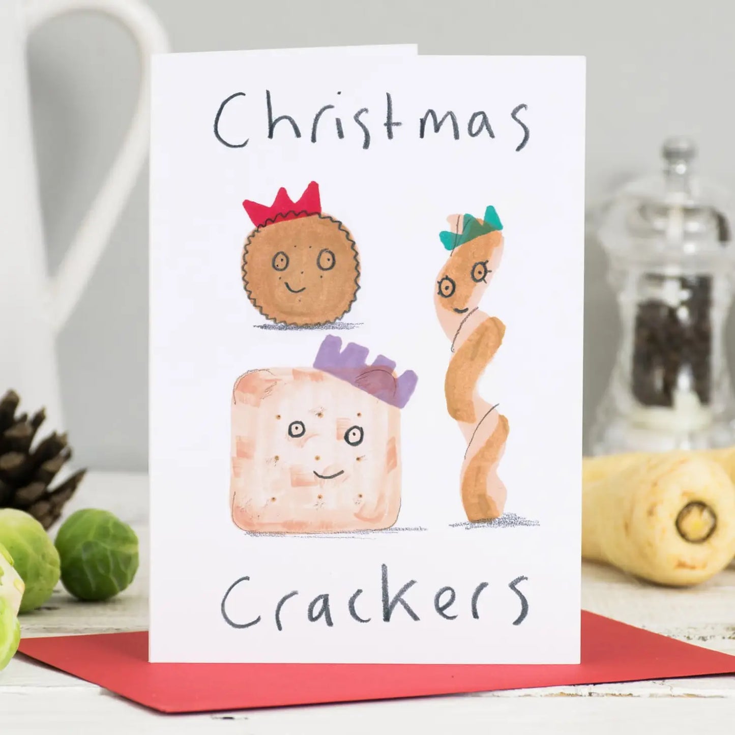 Christmas Crackers Card