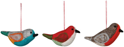 Felt Bird Ornament