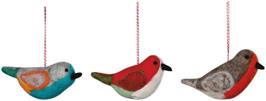 Felt Bird Ornament