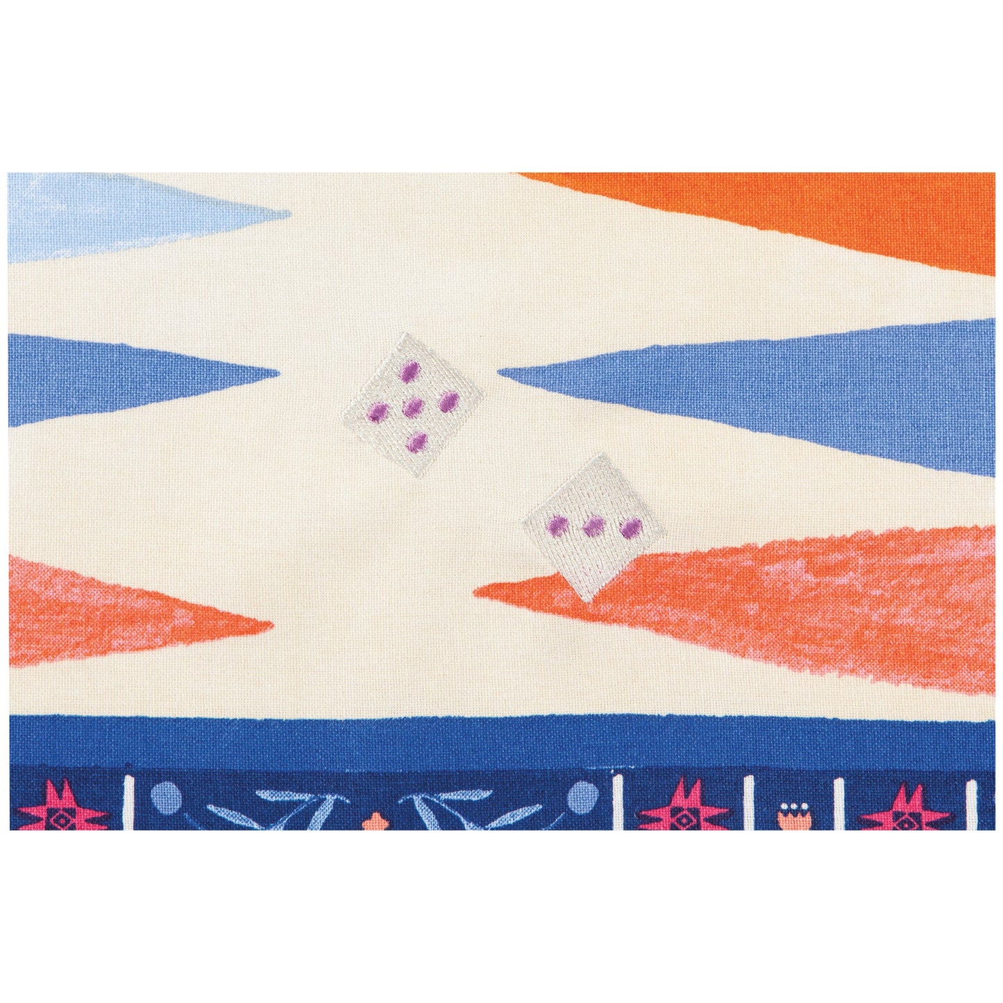 Backgammon Decorative Dishtowel