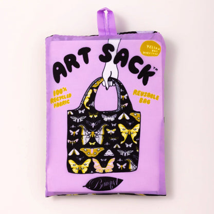 Art Sack - Banquet Workshop Moths Reusable Shopping Bag