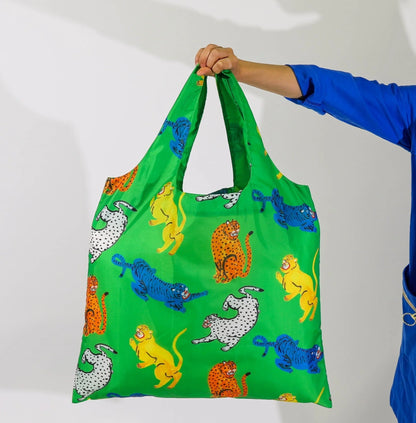 Art Sack - Kristina Micotti Wild Cats Reeusable Shopping Bag