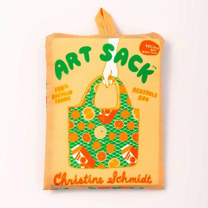 Art Sack - Yellow Owl Workshop Oranges Reusable Shopping Bag