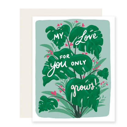 Love Only Grows Card