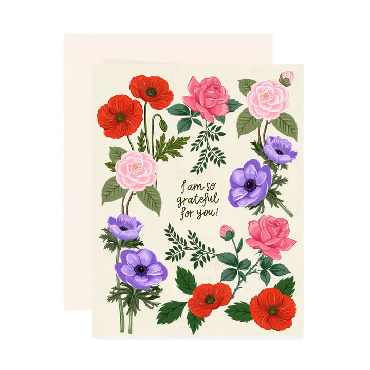 So Grateful for You Card