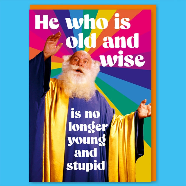 He Who Is Old And Wise Greeting Card