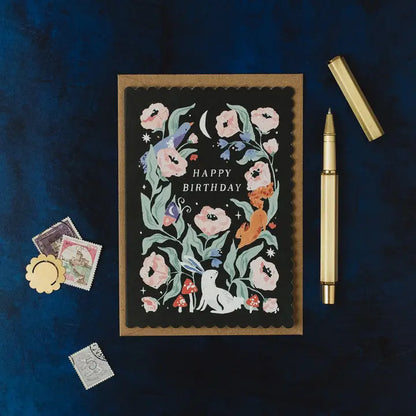 Woodland Birthday Card