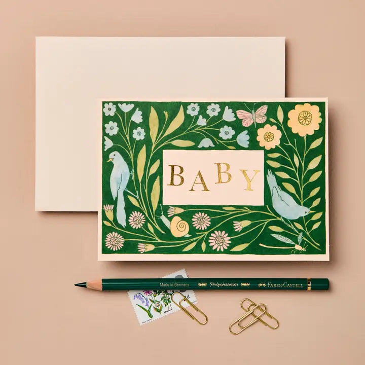 Springtime Baby Card