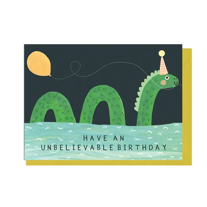 Loch Ness Birthday Card