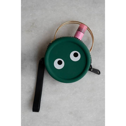 Googly Guy Zipper Silicone Coin Pouch