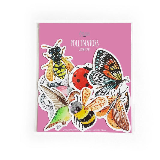 Pollinators Sticker Sticker Set