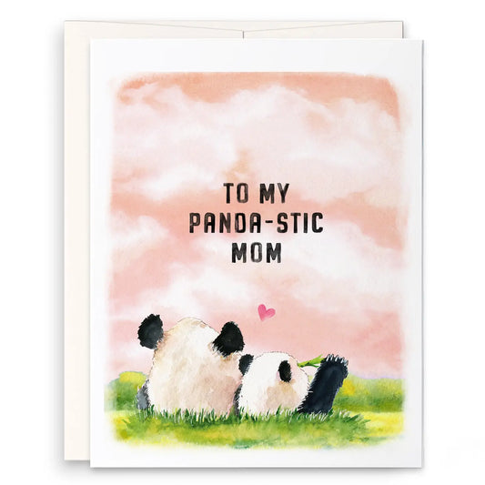 Pandastic Mom Mothers Day Card
