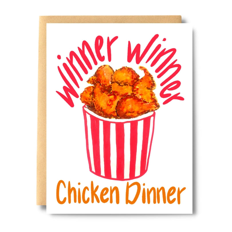 Winner Winner Chicken Dinner Card