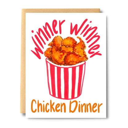 Winner Winner Chicken Dinner Card