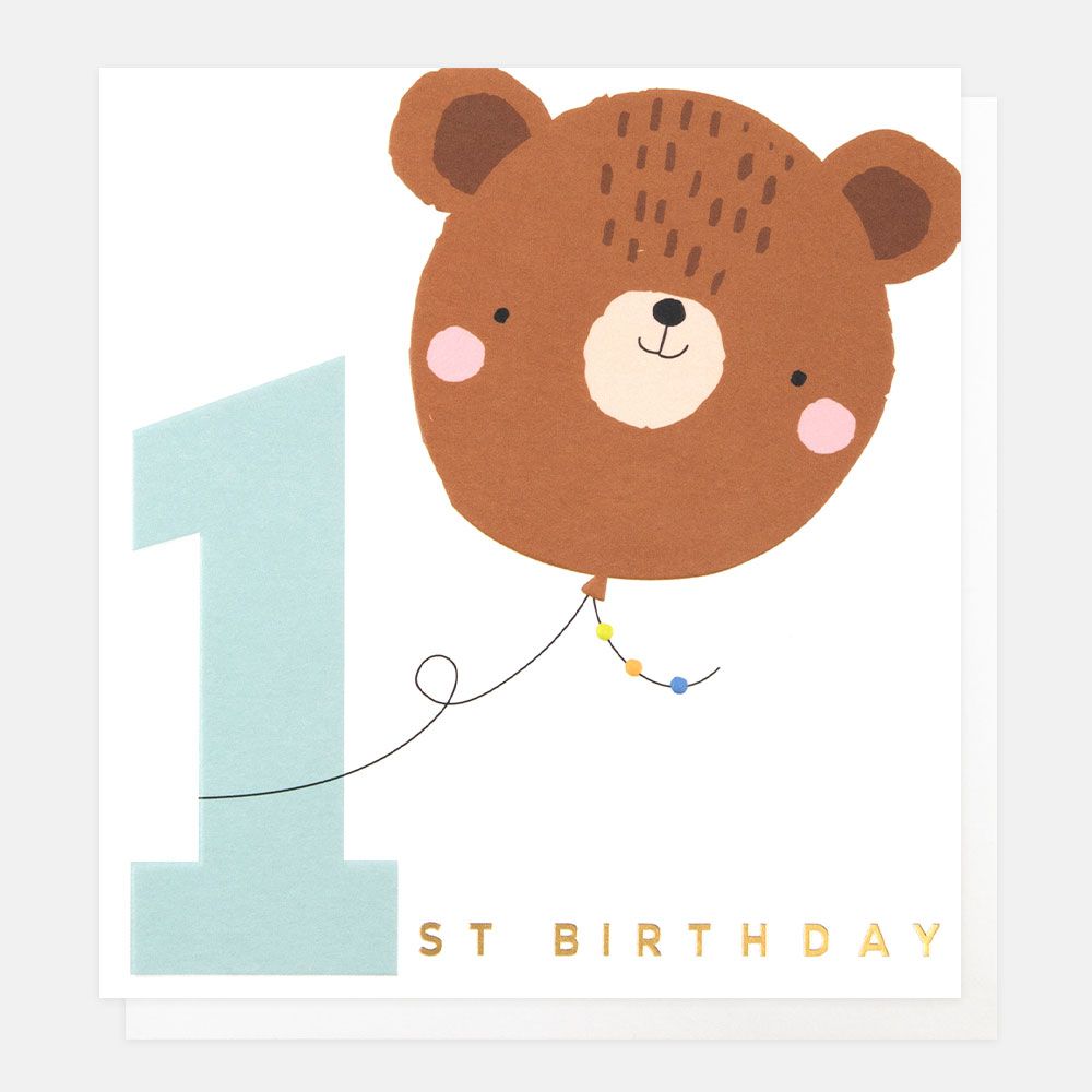 1st Birthday Day Card