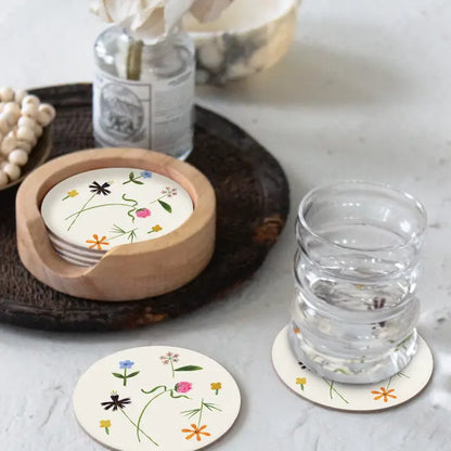 Quirky Petals Seedlings Coaster