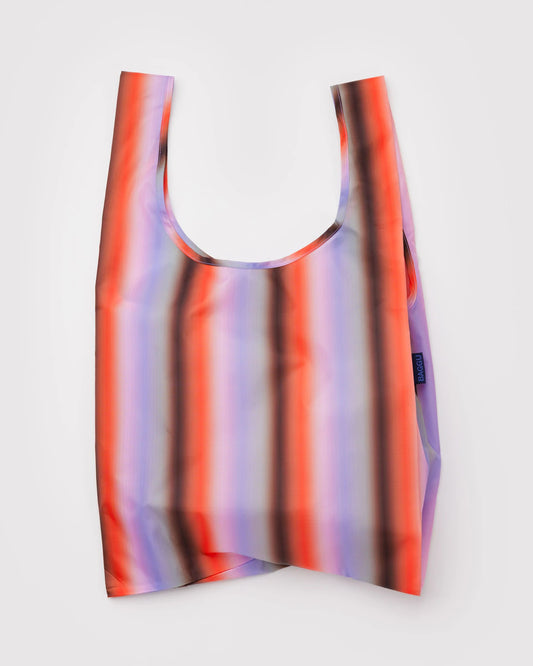 Standard Baggu - Gradient Stripe Poppy + Lilac