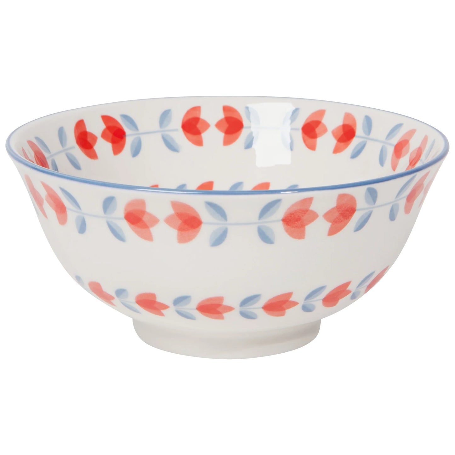 Red Tulip Bowl 6 inch