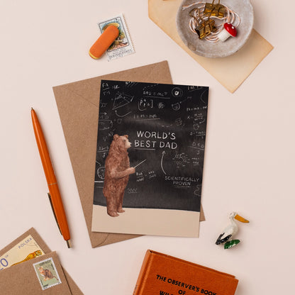 World's Best Dad Father's Day Card