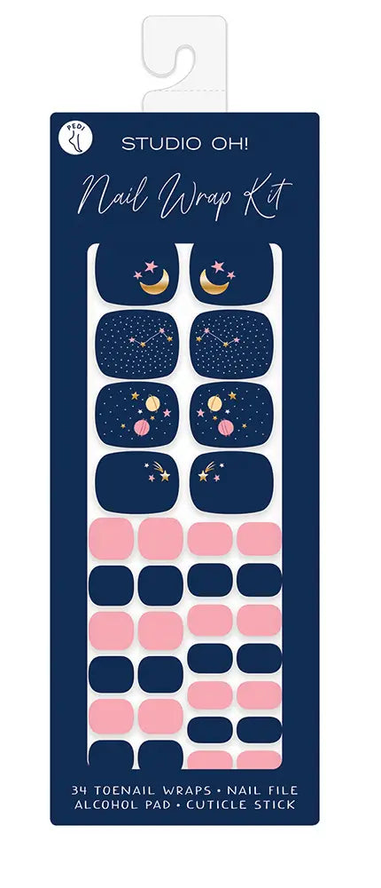 You Are Made of Stars Pedi Nail Wrap Kit