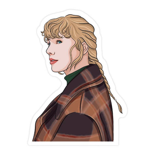 S51 Taylor Evermore Pop Culture Sticker