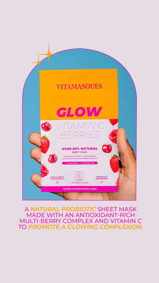 Glow Vitamin C Berries Face Sheet Mask