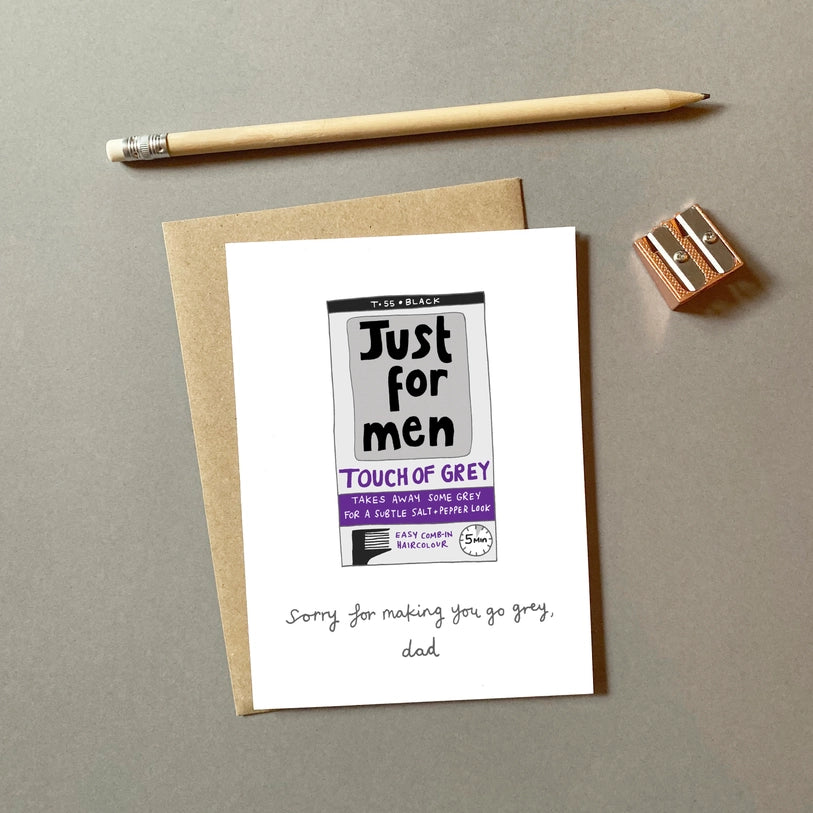 Just For Men Father's Day Card