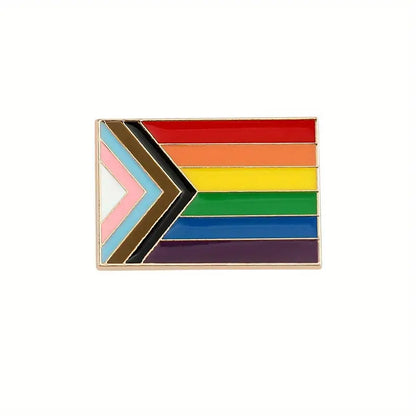 Love Flag Enamel Pin