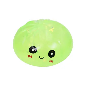 Bao Neon Pastel Glow In Dark Jiggly Jelly Dumpling Squishy Toy
