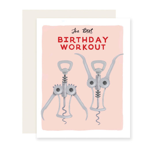 Birthday Workout Card