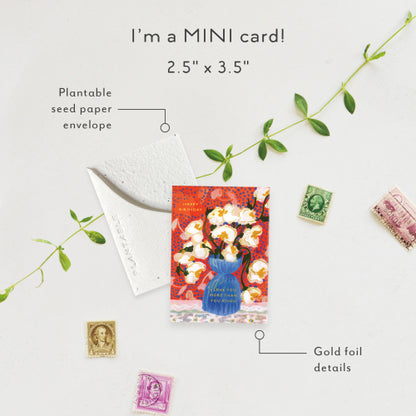 Abundance Mini Greeting Card
