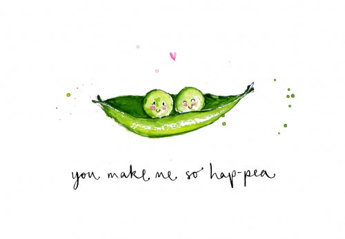 You Make Me So Happea Card