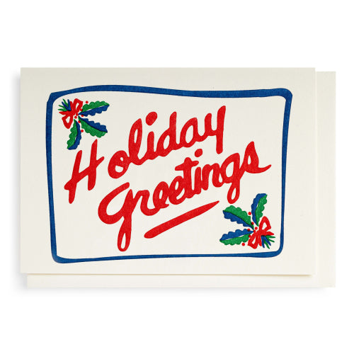 Holiday Greetings Mini Card