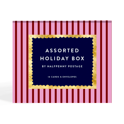 Assorted Merry and Bright Boxed Holiday Cards